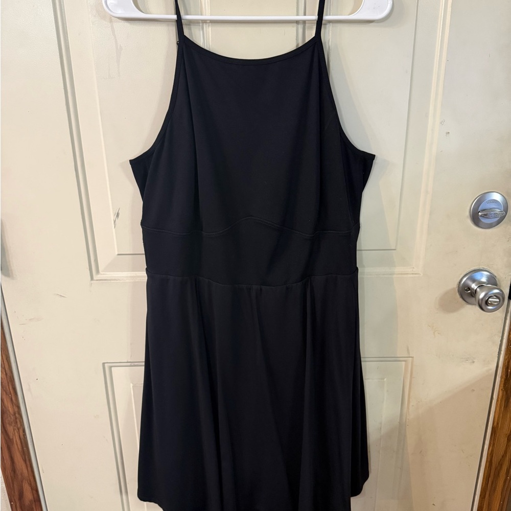 Torrid Black Mini Active Dress with built in skort